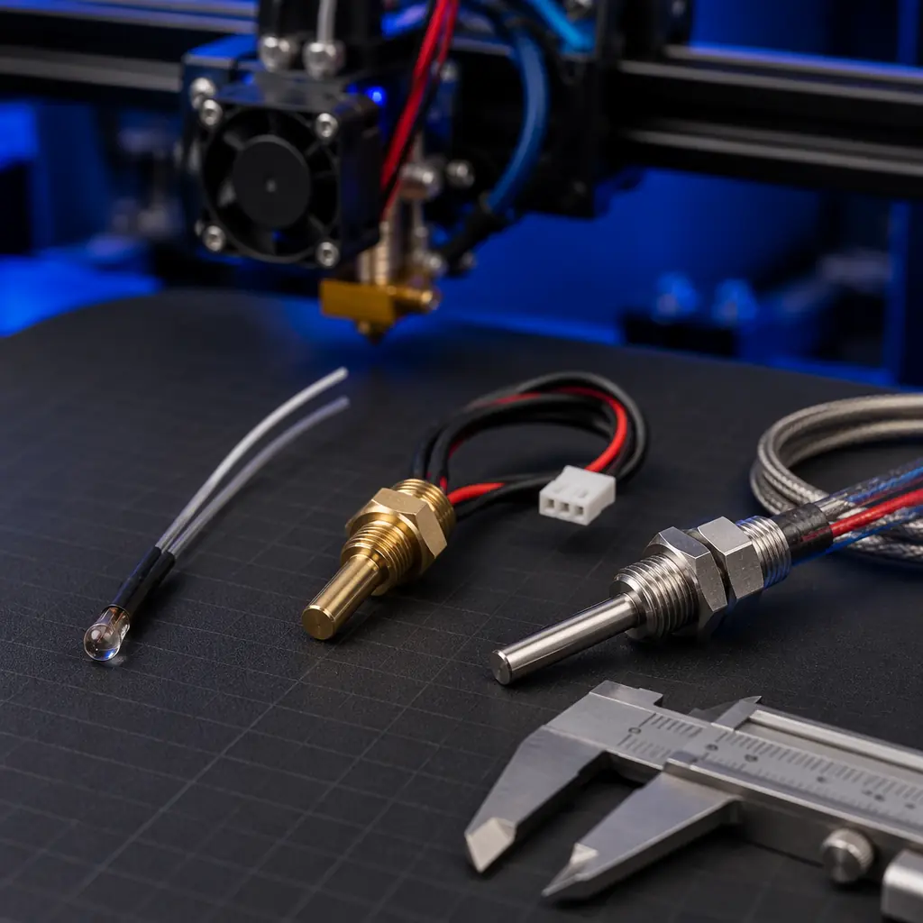 3D Printer Temperature Sensors: Thermistor vs Thermocouple…
