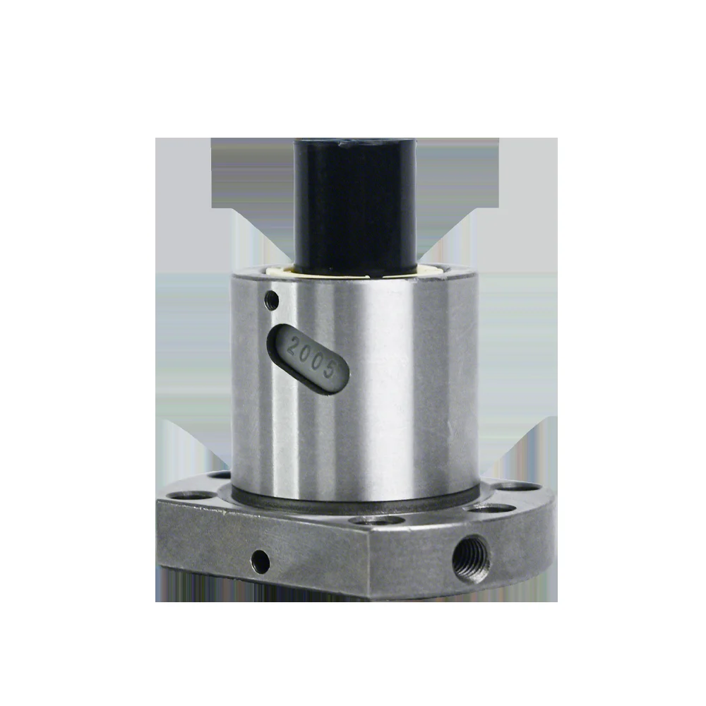 Machined ball-screw and guide rail — the precision hardware behind the speed curve